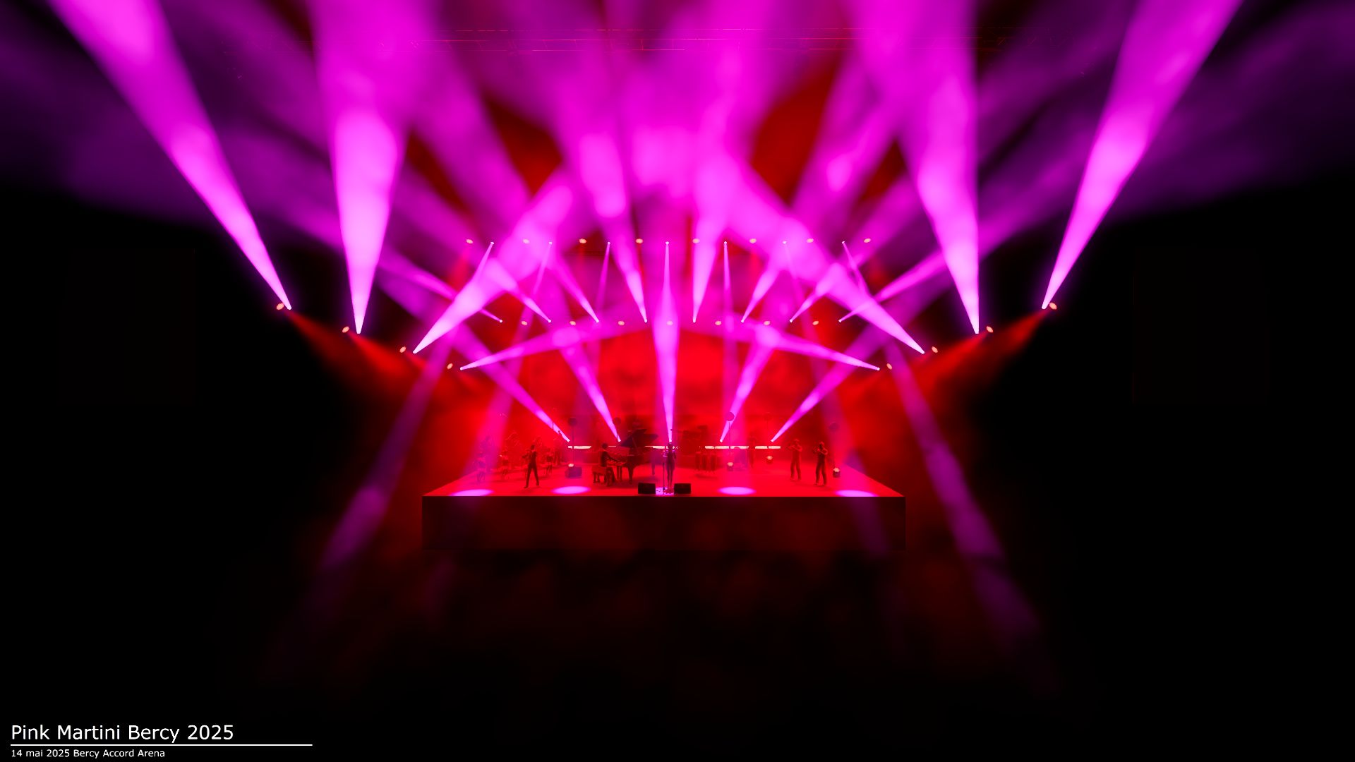 Prévisualisation 3D de Pink Martini à Bercy